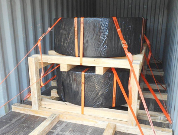 GP container wood lashing